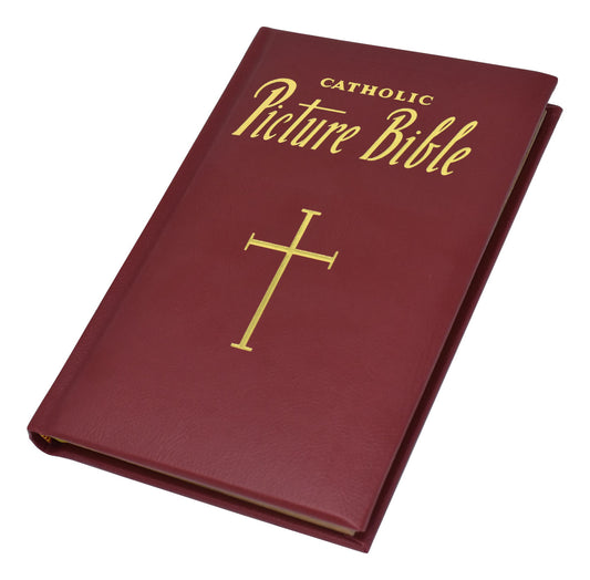 New Catholic Picture Bible (Burgundy)