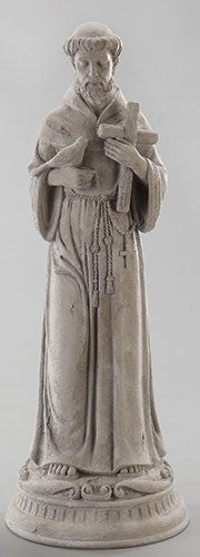 Estatua de jardín de San Francisco de 24"