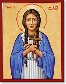 Saint Kateri Tekakwitha Icon