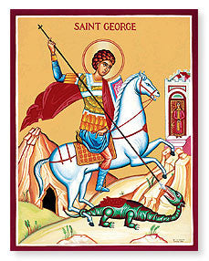 St George & Dragon Icon