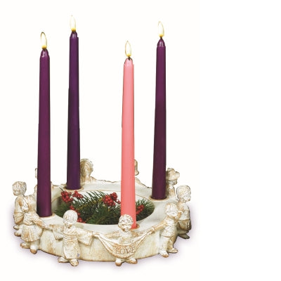Children of the World Advent Wreath w/ Candles