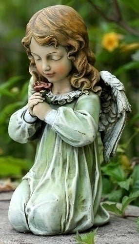Statue - Angel Child Kneeling Statue
