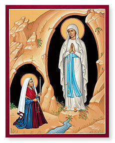Our Lady of Lourdes Icon