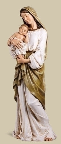Madonna And Child Statue 37"