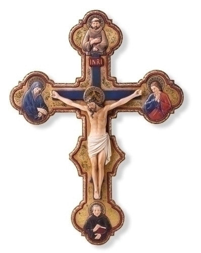 Master Of THe Orcagnesque Misericordia Crucifix 14.5"