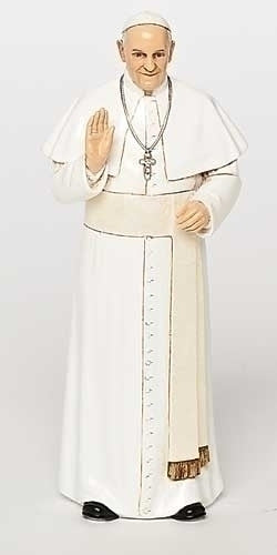 Pope Francis Statue 6"