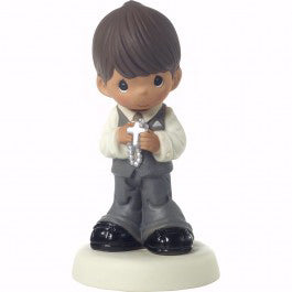 First Communion Boy Figurine
