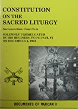 Constitution of the Sacred Liturgy (Documents of Vatican II)