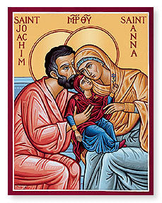 Saints Joachim & Anna Icon