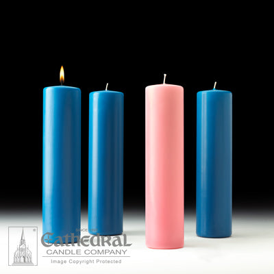 Advent Candles Pillar Sets