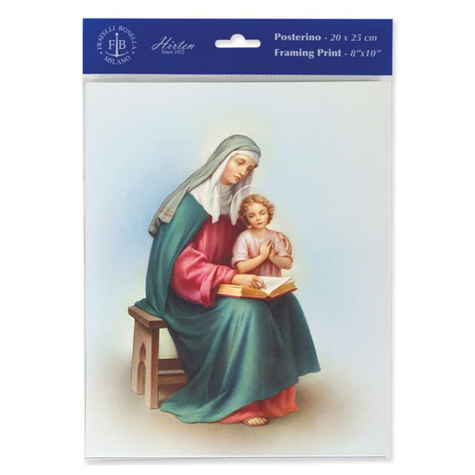Sainte Anne Imprimé 20x25cm