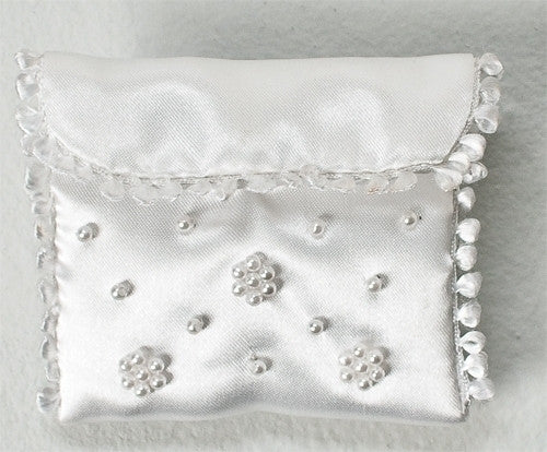 Beaded Communion Rosary Pouch