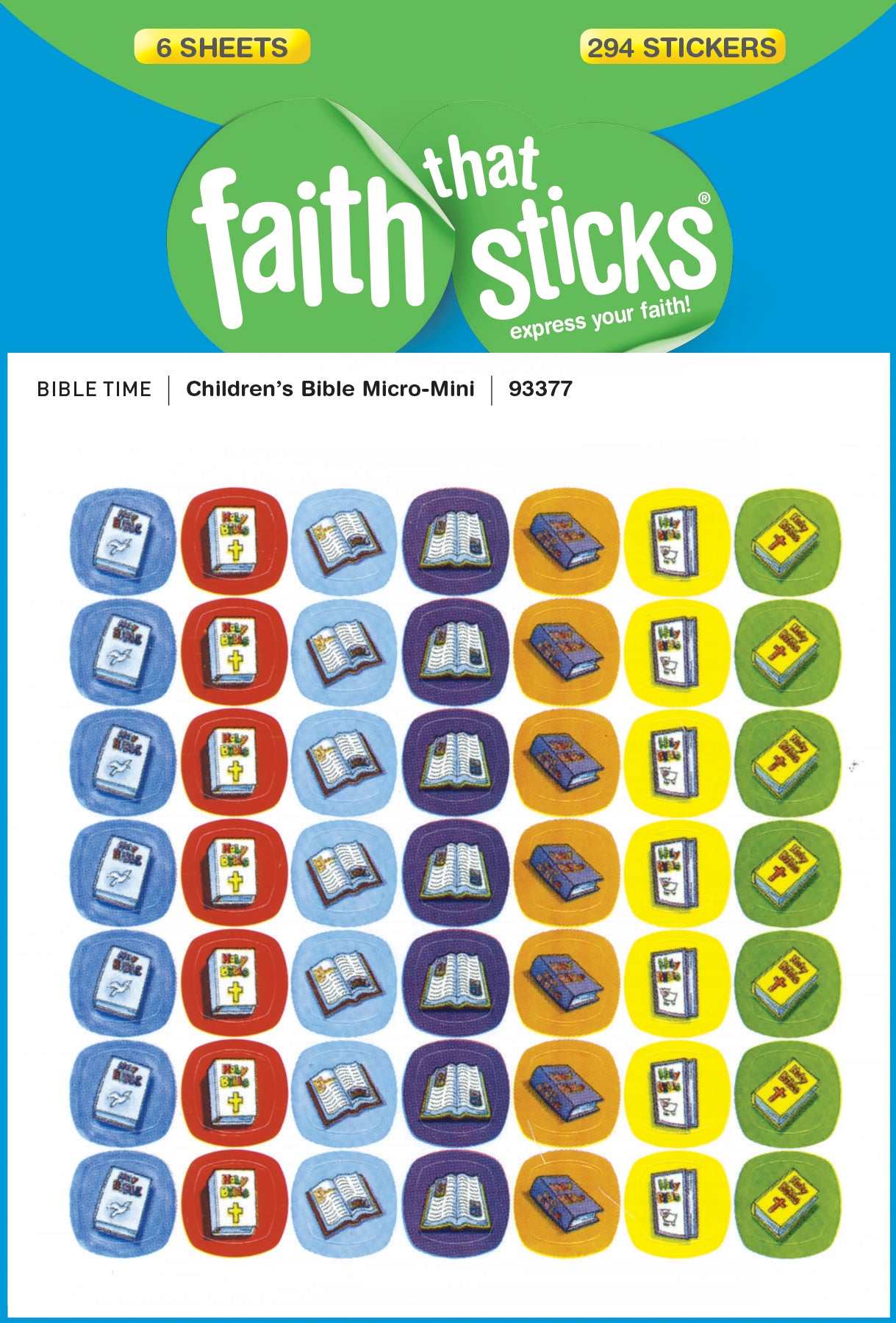 Children's Bible Micro-Mini (Faith That Sticks Stickers)