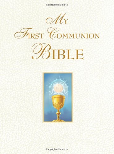 My First Communion Bible - White
