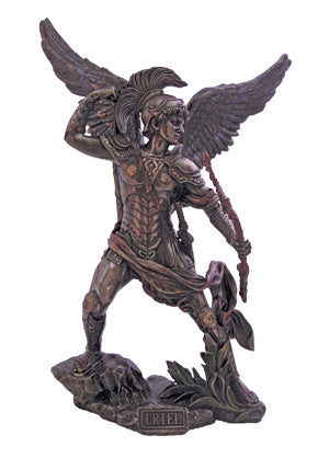 Statue - Archangel Uriel Bronze statue