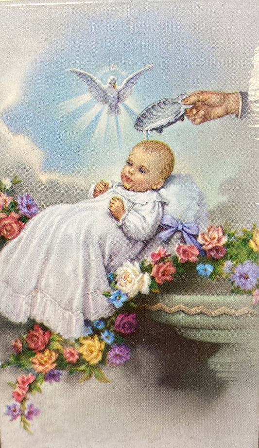Baptism Paper Card