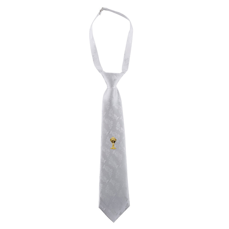 First Communion Adjustable Chalice Brocade Tie Joseph s