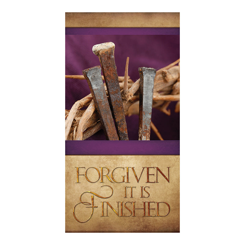 Easter Series Banner - Forgiven It Is Finished