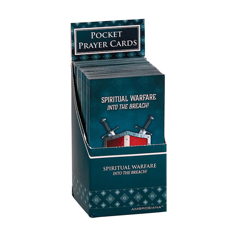 Spiritual Warfare Into the Breach Pocket Trifold Cards