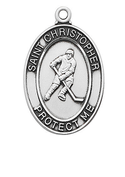 St. Christopher Sports Medal Boy Hockey