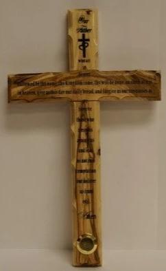 Holy Land - Our Father Cross 25cm