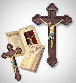 Crucifix 10" Tomaso Budded