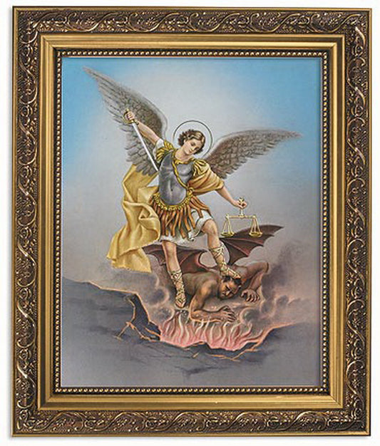 St. Michael Framed Picture