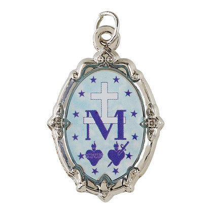 Our Lady of Grace/Miraculous Double Sided Medal