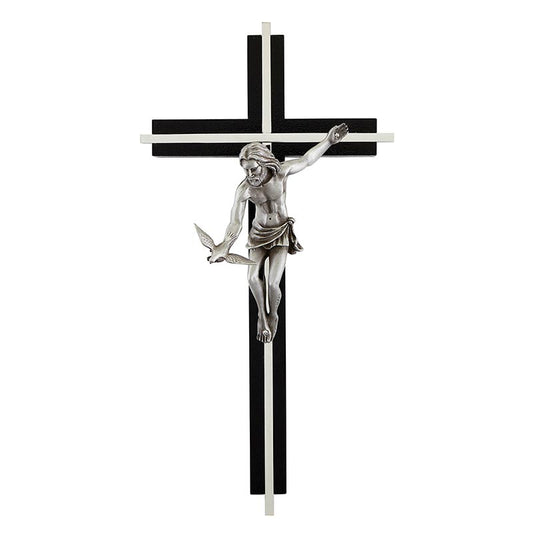 Black Gift of the Spirit Crucifix 10"