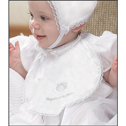 Satin Baptismal Bib