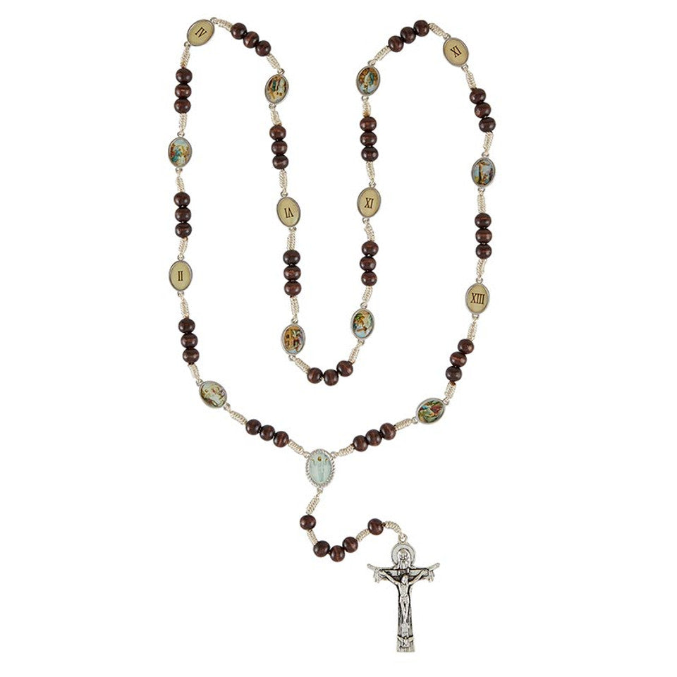 Stations of The Cross Cord Chaplet