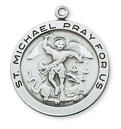 Sterling Silver St. Michael Pendant