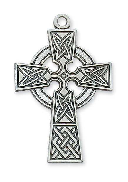 Sterling Silver Celtic Cross Pendant