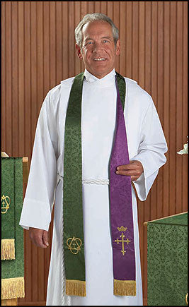 Estola Sacerdotal Reversible de Jacquard