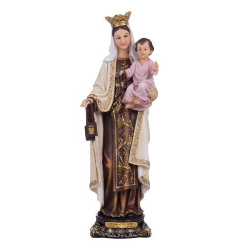 Our Lady of Mount Carmel 8" Statue  - Florentine