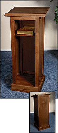 Full Lectern with Shelf.