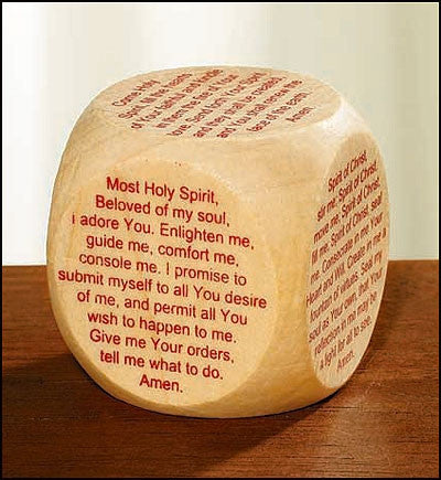 Confirmation Prayer Cube