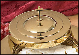 Stacking Bread Plate Cover - Brass Finish