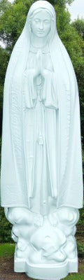 Statue 32" Our Lady of Fatima Granite Look