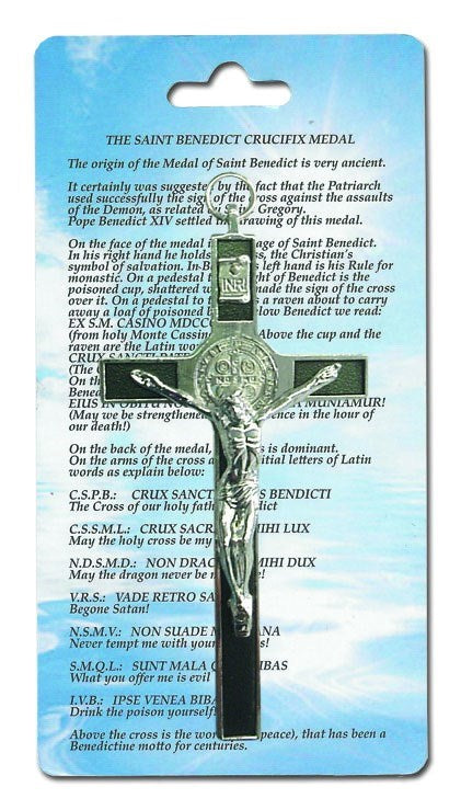 St. Benedict Crucifix 4.5"