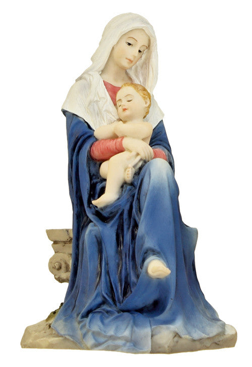 Madonna and Child Statue - 6"