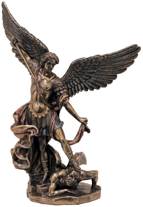 Estatua de San Miguel de 8"