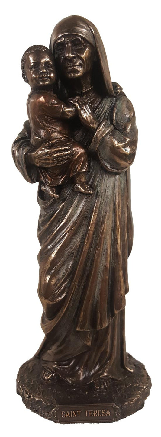 Statue St. Theresa of Calcutta Bronze 8'