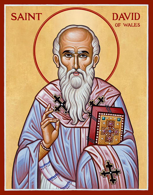 St. David of Wales Icon
