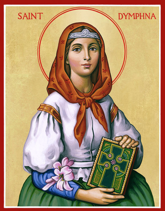 St. Dymphna Icon