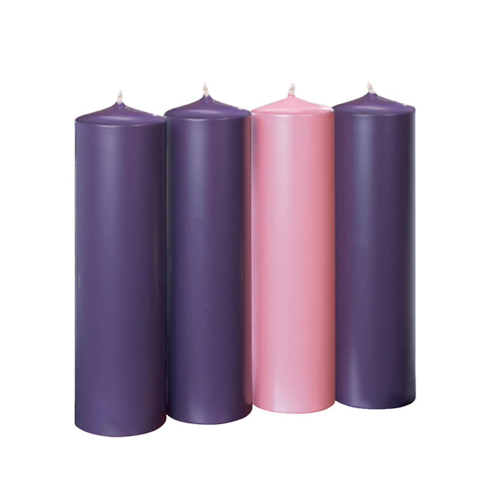 Advent Candles 3" x 15"