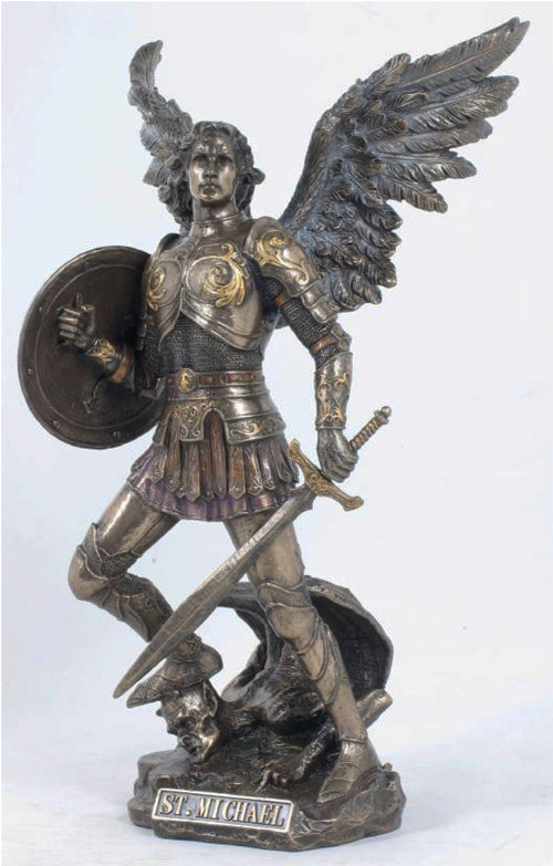 Statue de Saint Michel 33 cm