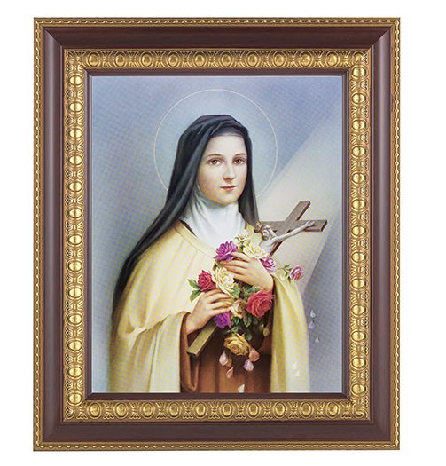 St. Thérèse of Lisieux Framed Picture 8 x 10"