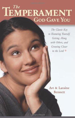 The cover of the book 'Temperament God Gave You' featuring a photo of a woman with her chin resting on her hand, looking off to the side with a thoughtful expression.