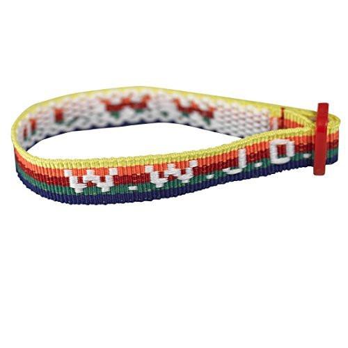Bracelet tressé WWJD